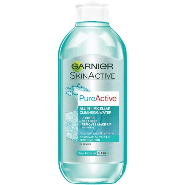 Garnier SkinActive PureActive All in 1 Micellar Cleansing Water 400 ml