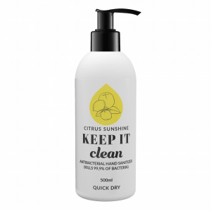 Grazette KEEP IT Clean HandSanitizer Citrus Sunshine 500 ml