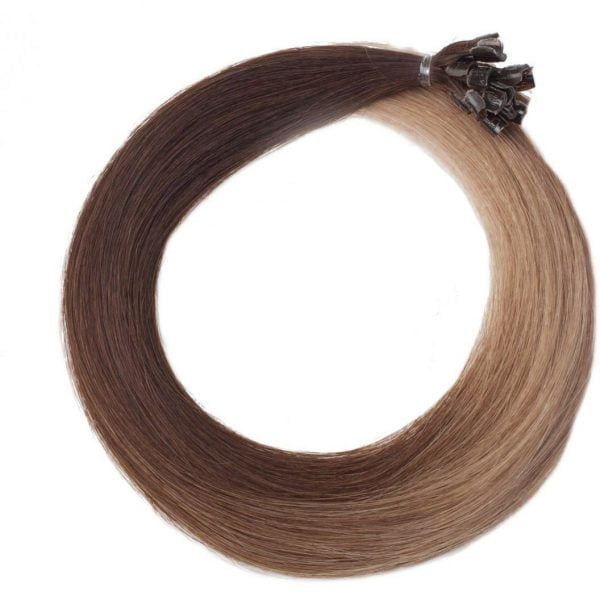 Rapunzel of Sweden Nail Hair Original Straight 50 cm O2.2/7.3 Brown As