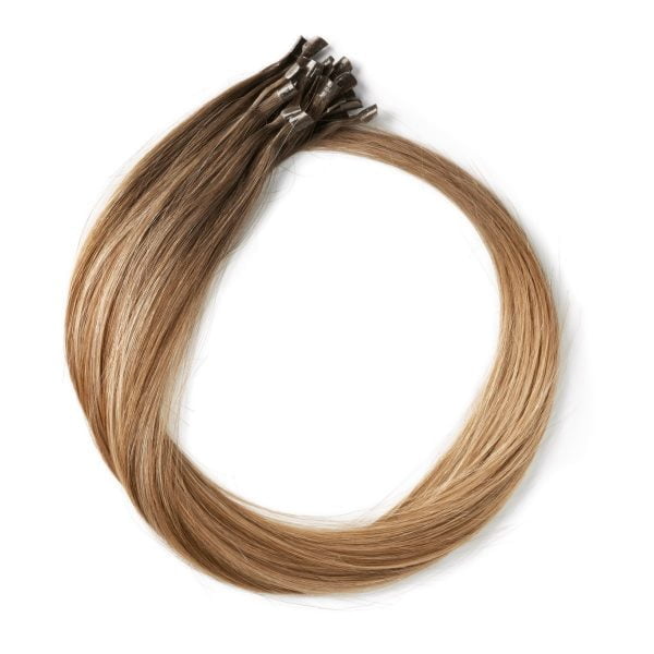 Rapunzel of Sweden Nail Hair Premium Straight 50 cm Natural Brown Colo
