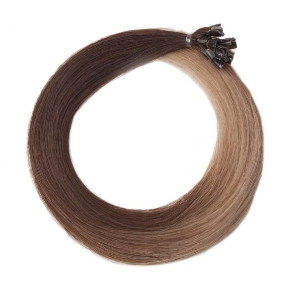 Rapunzel of Sweden Nail Hair Premium Straight 50 cm O2.2/7.3 Brown Ash
