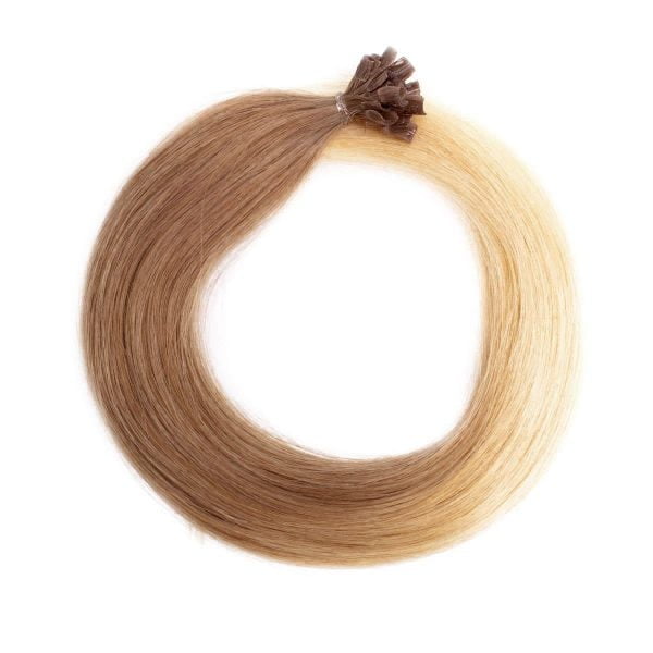 Rapunzel of Sweden Nail Hair Premium Straight 60cm O7.3/10.8 Cendre As