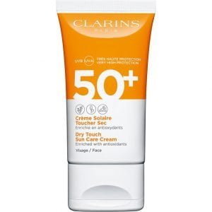 Clarins Dry Touch Sun Care Cream For Face, 50 ml Clarins Solskydd & Solkräm
