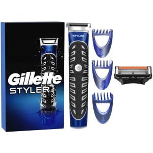 Gillette Man 4in1 Precision Body & Beard Trimmer, Shaver & Edger