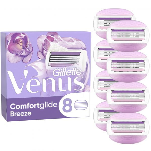 Gillette Venus ComfortGlide Breeze Razor Blades 8 st