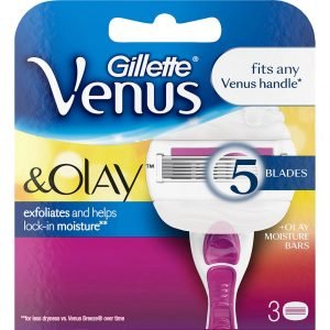 Gillette Venus & Olay Sugarberry Refill, Gillette Rakhyvel & Rakblad
