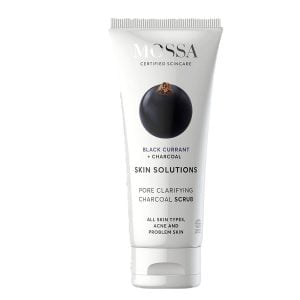 Skin Solutions Charcoal Scrub, 60 ml MOSSA Peeling & Ansiktsskrubb
