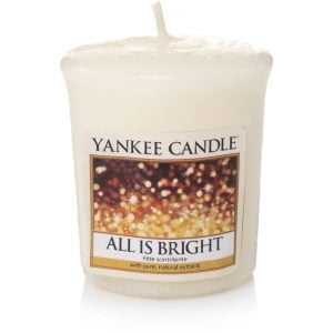 Yankee Candle All Is Bright Christmas Scent Votiv 49 ml