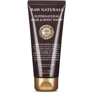 3 in 1 Supernatural Hair & Body Wash, 200 ml Raw Naturals by Recipe for Men Shampoo