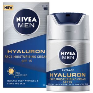 Anti Age Hyaluron Face Cream, 50 ml Nivea Ansiktskräm för män