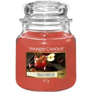 Classic Apple & Sweet Fig, Yankee Candle Doftljus