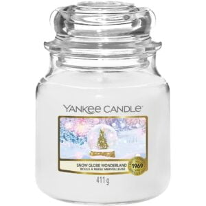 Classic Snow Globe Wonderland, Yankee Candle Doftljus