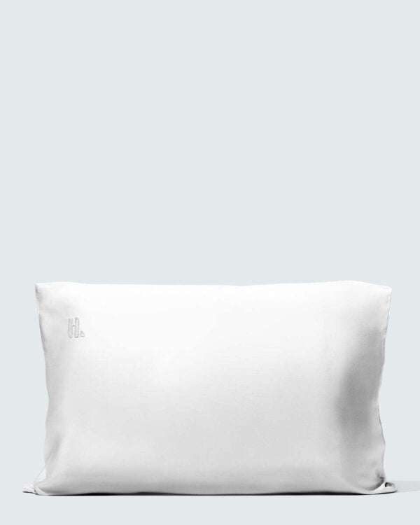 Silky Bamboo Pillowcase, Pearl White – 2 stk / 50x70 cm